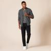 imageAmazon Essentials Mens SlimFit ShortSleeve Pique Henley Shirt Pack of 2BurgundyGrey