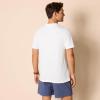 imageAmazon Essentials Mens SlimFit ShortSleeve Pique Henley Shirt Pack of 2White