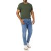 imageAmazon Essentials Mens TShirts ShortSleeve Crewneck Pocket Cotton 2PackBlackOlive
