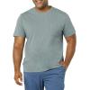 imageAmazon Essentials Mens TShirts ShortSleeve Crewneck Pocket Cotton 2PackGrey Heather