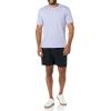 imageAmazon Essentials Mens TShirts ShortSleeve Crewneck Pocket Cotton 2PackWashed BlueLavender