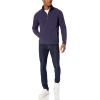 imageAmazon Essentials Mens Fleece Jacket 14 Zipper PulloverNavy