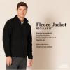 imageAmazon Essentials Mens Fleece Jacket 14 Zipper PulloverNavy