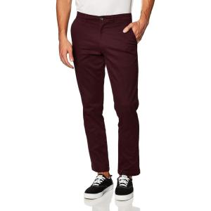 imageAmazon Essentials Mens ClassicFit Casual Stretch Chino PantBurgundy