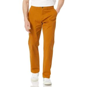 imageAmazon Essentials Mens ClassicFit Casual Stretch Chino PantDark Camel