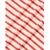 imageAmazon Essentials Womens SlimFit 34 Sleeve Boat Neck TShirtCoral Orange Offwhite Stripe