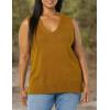 imageAmazon Essentials Womens Ultra Soft Sweater Vest Previously Daily RitualBrown