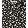 imageAmazon Essentials Womens MidRise SlimFit 5 Inch Inseam Khaki Short Available in Straight and Curvy FitsBlack White Floral