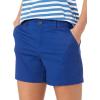 imageAmazon Essentials Womens MidRise SlimFit 5 Inch Inseam Khaki Short Available in Straight and Curvy FitsBlue