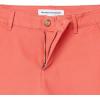 imageAmazon Essentials Womens MidRise SlimFit 5 Inch Inseam Khaki Short Available in Straight and Curvy FitsCoral Pink