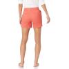 imageAmazon Essentials Womens MidRise SlimFit 5 Inch Inseam Khaki Short Available in Straight and Curvy FitsCoral Pink