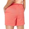 imageAmazon Essentials Womens MidRise SlimFit 5 Inch Inseam Khaki Short Available in Straight and Curvy FitsCoral Pink