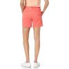 imageAmazon Essentials Womens MidRise SlimFit 5 Inch Inseam Khaki Short Available in Straight and Curvy FitsCoral Pink