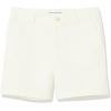 imageAmazon Essentials Womens MidRise SlimFit 5 Inch Inseam Khaki Short Available in Straight and Curvy FitsCream