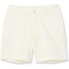 imageAmazon Essentials Womens MidRise SlimFit 5 Inch Inseam Khaki Short Available in Straight and Curvy FitsCream