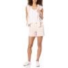 imageAmazon Essentials Womens MidRise SlimFit 5 Inch Inseam Khaki Short Available in Straight and Curvy FitsDusty Pink