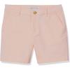 imageAmazon Essentials Womens MidRise SlimFit 5 Inch Inseam Khaki Short Available in Straight and Curvy FitsDusty Pink