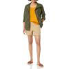 imageAmazon Essentials Womens MidRise SlimFit 5 Inch Inseam Khaki Short Available in Straight and Curvy FitsKhaki Brown