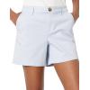 imageAmazon Essentials Womens MidRise SlimFit 5 Inch Inseam Khaki Short Available in Straight and Curvy FitsLight Blue