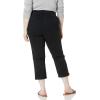 imageAmazon Essentials Womens MidRise SlimFit Cropped Tapered Leg Khaki Pant Available in Plus SizeBlack
