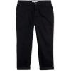 imageAmazon Essentials Womens MidRise SlimFit Cropped Tapered Leg Khaki Pant Available in Plus SizeBlack