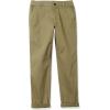 imageAmazon Essentials Womens MidRise SlimFit Cropped Tapered Leg Khaki Pant Available in Plus SizeWashed Olive