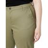 imageAmazon Essentials Womens MidRise SlimFit Cropped Tapered Leg Khaki Pant Available in Plus SizeWashed Olive