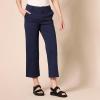 imageAmazon Essentials Womens HighRise SlimFit AnkleLength WideLeg Khaki PantNavy