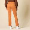 imageAmazon Essentials Womens HighRise SlimFit FullLength StraightLeg Khaki PantCaramel