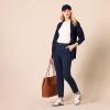 imageAmazon Essentials Womens HighRise SlimFit FullLength StraightLeg Khaki PantNavy