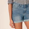 imageAmazon Essentials Womens MidRise Slim Fit 4quot Denim ShortsMedium Wash