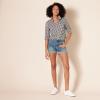 imageAmazon Essentials Womens MidRise Slim Fit 4quot Denim ShortsMedium Wash
