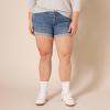 imageAmazon Essentials Womens MidRise Slim Fit 4quot Denim ShortsMedium Wash