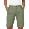 imageAmazon Essentials Womens MidRise SlimFit 10quot Inseam Bermuda Khaki ShortOlive
