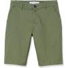 imageAmazon Essentials Womens MidRise SlimFit 10quot Inseam Bermuda Khaki ShortOlive