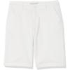 imageAmazon Essentials Womens MidRise SlimFit 10quot Inseam Bermuda Khaki ShortWhite