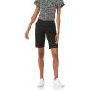 imageAmazon Essentials Womens MidRise SlimFit 10quot Inseam Bermuda Khaki ShortBlack