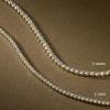 imageAmazon Essentials IGI Certified Lab Grown Diamond Tennis Bracelet for Women in 14k Gold  Size 7 InchesYellow Gold