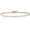 imageAmazon Essentials IGI Certified Lab Grown Diamond Tennis Bracelet for Women in 14k Gold  Size 7 InchesYellow Gold