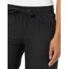 imageAmazon Essentials Womens Linen Blend Drawstring Relaxed Fit Wide Leg Pant Available in Plus SizeBlack