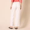 imageAmazon Essentials Womens Linen Blend Drawstring Relaxed Fit Wide Leg Pant Available in Plus SizeBright White