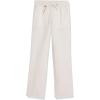 imageAmazon Essentials Womens Linen Blend Drawstring Relaxed Fit Wide Leg Pant Available in Plus SizeEcru