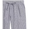 imageAmazon Essentials Womens Linen Blend Drawstring Relaxed Fit Wide Leg Pant Available in Plus SizeGrey Vertical Stripe