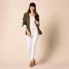 imageAmazon Essentials Womens MidRise Skinny JeanWhite