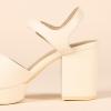 imageAmazon Essentials Womens Platform Heel SandalPale Beige