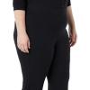 imageAmazon Essentials Womens Wide Rib Flared Ankle Pant Previously Daily RitualBlack