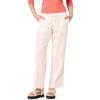 imageAmazon Essentials Womens Linen Blend Drawstring Relaxed Fit Wide Leg Pant Available in Plus SizeBright White
