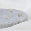imageAmazon Essentials 14k Gold Nose Pin Set previously Amazon CollectionFlower  Solitaire and Ball Nose Pin Set of 3