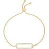 imageAmazon Essentials Cubic Zirconia Bracelet in 18k Gold Plated Sterling Silver9