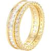 imageAmazon Essentials Cubic Zirconia Stackable 2Ring Set in Sterling SilverYellow